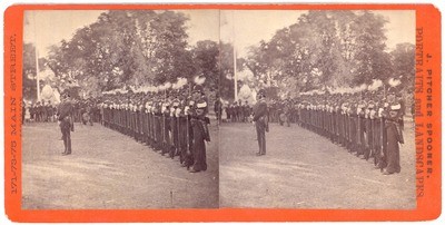 Stockton: (Stockton Guard. Guards in line.)