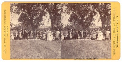 Livermore: "Livermore Picnic, 1876."