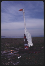 APR87P10-7: long necked bird sculpture