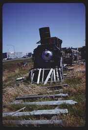 AUG78P5-23: train sculpture