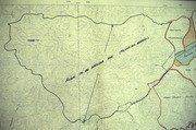 Detail From Map of Guyana with Boundary of Peoples Temple Agricultural Mission, Or Jonestown