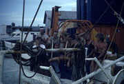 Peoples Temple Members En Route From Florida To Jonestown, Guyana, on Cudjoe (Peoples Temple Boat)