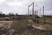 Peoples Temple Children Playing on Playground, Jonestown, Guyana