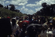 Jim Jones (Center), Surrounded by Peoples Temple Members, Jonestown, Guyana