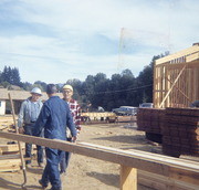 Construction of Peoples Temple Church, Redwood Valley, California