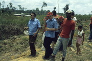 Jim Jones, with Peoples Temple Members and Guest on Tour, Jonestown, Guyana