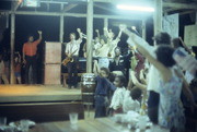 Jonestown Band Entertaining in Pavilion, Jonestown, Guyana