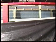 Video Recording of Tsunami Upper Slope Past Beam