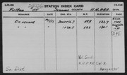 Southern Pacific Railroad Station Card Index: Subsidiary Lines, Foreign Stations, A thru X-Y-Z: F