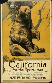 [Poster - California for the Sportsman]