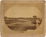 [Central Pacific Railroad passenger train]