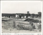 [Central Pacific Railroad bridge across Sacramento River, Sacramento]