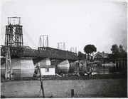 [Central Pacific Railroad bridge, Sacramento]