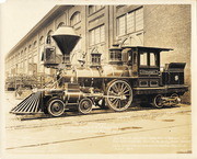 [Southern Pacific Railroad steam locomotive No. 1]