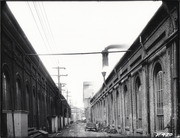 [Southern Pacific Railroad Sacramento Shops complex: view of multiple buildings]