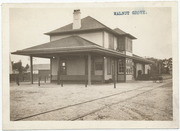 [Southern Pacific Railroad passenger station at Walnut Grove]