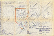 Revised Tentative Map of Foothill Farms Unit No. 9