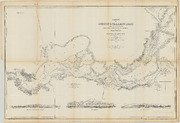 Chart of Suisun and Vallejo Bays with the Confluence of the Rivers Sacramento and San Joaquin, California