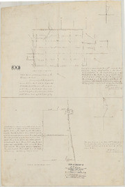 Plot of a Survey made January 29, 1899 for Fred Ehrhardt