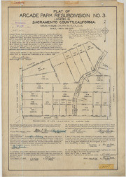 Plat of Arcade Park Resubdivision No. 3