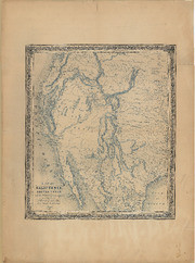 Map of California, Oregon, Texas, and the Territories