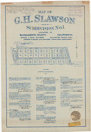 Map of G.H. Slawson Subdivision No. 1
