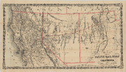 Map of the Central Pacific Railroad of California