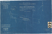 Plat of Portion of C.E. Johnston Ranch Deeded to Mrs. M.V. Robinson