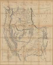 Map of Oregon and Upper California