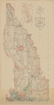 Topographic Map of the Sacramento Valley