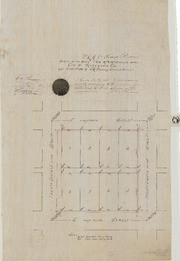 Plat of Survey of the Block F and G, 27th and 28th Streets in the City of Sacramento, Cal