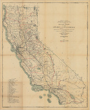 Road Map of the State of California