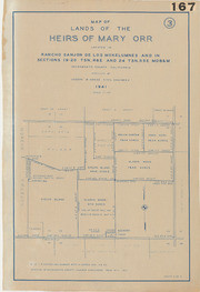 Map of Lands of the Heirs of Mary Orr, Part 3 of 3