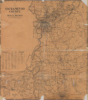 Map of Sacramento County and Delta Region, Part 2 of 2