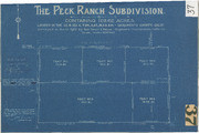 Map of the Peck Ranch Subdivision