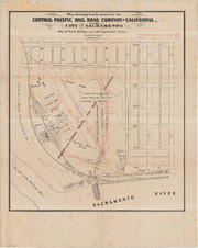 Map showing Lands Owned by the Central Pacific Rail Road Company of California