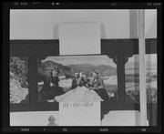 Unidentified group by river