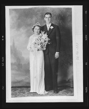 Alpha (Curry) and William Howard Martin wedding portrait