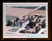 Aerial photo of family home at Church and Valentine