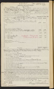 Santa Clara County Fire Insurance Co. Ledger - 1916/1917, Volume 4