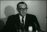 Edmund G. Brown press conference film footage