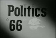 Politics 1966: Alan Cranston, candidate for controller, California