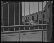 Railroad tracks near waterfront, California Labor School