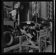 Men working in trench, California Labor School