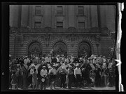 Labor Day Parade participants and onlookers, San Francisco, Calif., California Labor School