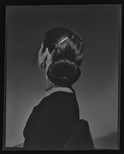 Portrait of Lillian Caldwell, back of head, California Labor School