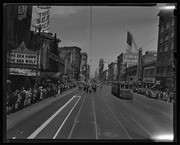 Parade on Market Street, San Francisco, Calif., California Labor School