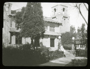 Auditorium building at Chaffey Union High School