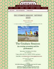 Cotabato Sessions Flyer 2014