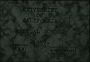 University of California Medical School. Class of 1938 - reel 1